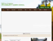 Tablet Screenshot of lagardencouncil.org